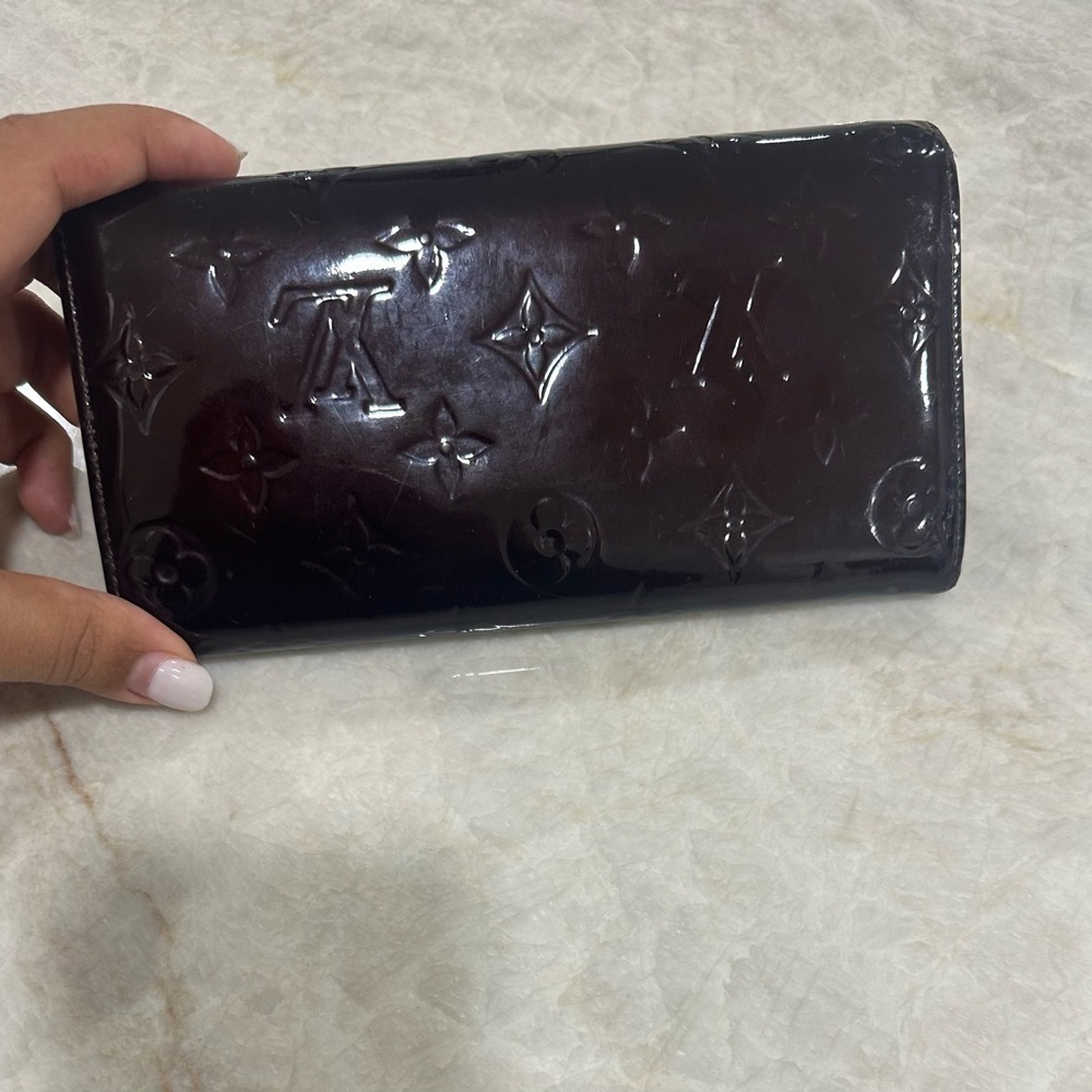 Louis Vuitton Monogram Vernis Porte Feuille Sarah Long Bifold Wallet - Picture 3 of 15